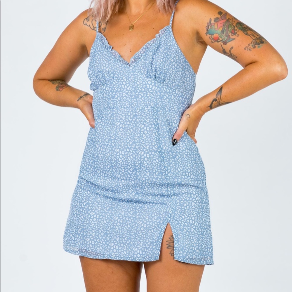 Princess Polly Blue Mini Dress